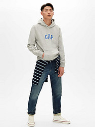 Gap/盖璞男装|Logo徽标连帽长袖套头卫衣