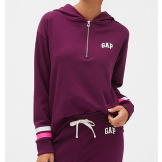 GAP 盖璞 496322 Logo徽标长袖连帽卫衣