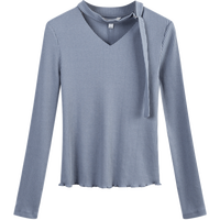 Puella  女士T恤 福袋2222 灰蓝色 S