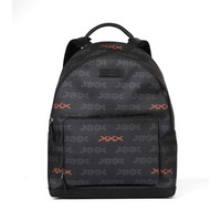 Ermenegildo Zegna 杰尼亚 奢侈品 19春夏新款 男士黑色涂层帆布XXX印花双肩背包 91 C1390X PXX NGV