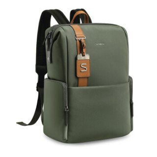 新秀丽电脑包双肩背包男女书包samsonite时尚开口个性挂件背包tl3 松花绿 报价价格评测怎么样 什么值得买