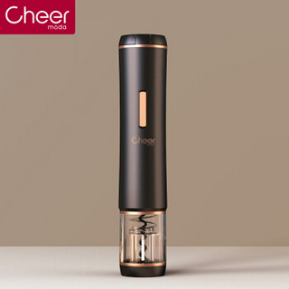 cheer 启尔 电动红酒开瓶器 葡萄酒开酒器家用电动开瓶器启瓶器起子 法国设计古铜金CK1961S