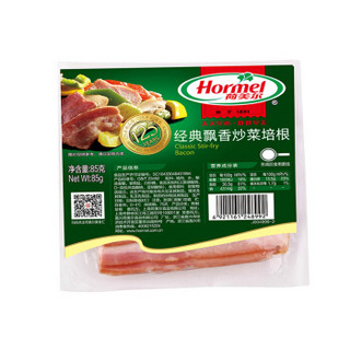 荷美尔（Hormel）飘香炒菜培根 85g/袋 冷藏食品 培根片 早餐食材 火锅烧烤食材 炒菜食材