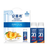 伊利 安慕希希腊风味酸奶 高端颗粒系列 黄桃+燕麦200g*10盒12月产