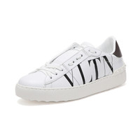 VALENTINO 华伦天奴 女士白色牛皮休闲板鞋 QW2S0781 PST A01 8/38