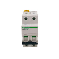 施耐德 小型断路器 A9系列 空气开关 iC65N 2P D8A A9F19208 一个(定制商品)