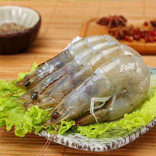 Seamix 禧美海产 红虾白虾礼盒 1800g（红虾400g*2、 白虾1kg）
