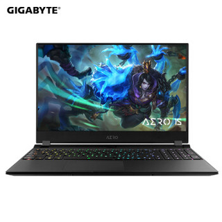 GIGABYTE 技嘉 技嘉 - AERO NewAero15-WA 15.6英寸 笔记本电脑 黑色 i7-9750H 16G 512GB SSD RTX2060