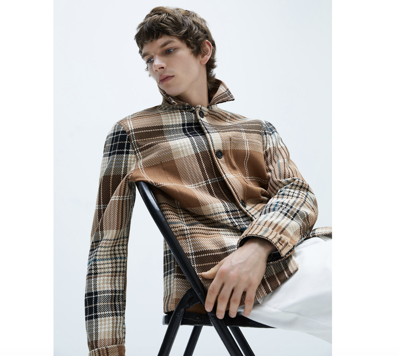 zara 03057350704 男款羊毛混纺衬衫外套 299元包邮_天猫精选优惠促销