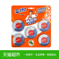 威猛先生 Mr Muscle 洁厕块百草清香38g 5块
