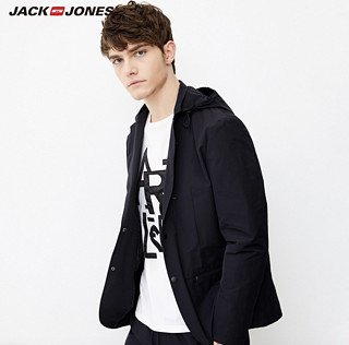 JACK JONES 杰克琼斯 218108502 男士连帽西服