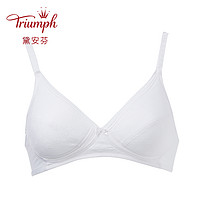 Triumph/黛安芬内衣薄杯无钢圈舒适纯色简约小胸聚拢文胸11-818