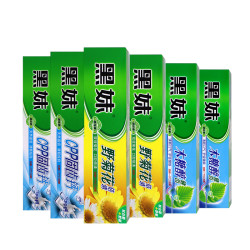 黑妹 牙膏组合套装 160g*6支 *4件
