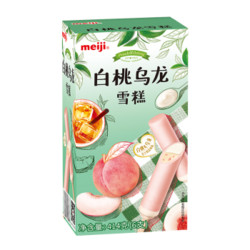 meiji 明治 明治（meiji）白桃乌龙雪糕 69g*6支 彩盒 冰淇淋