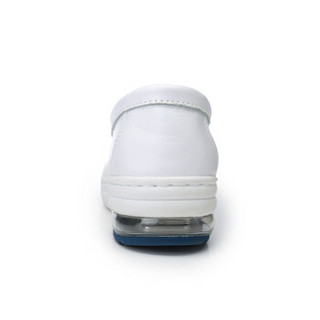 NYI白色气垫妈妈鞋坡跟透气减震护士鞋舒适百搭孕妇鞋1606 白色 39