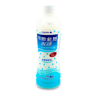 中国台湾进口 卡乐比斯 Calpis 乳酸菌饮料 水语 乳酸菌风味 网红饮料 500ml*6瓶