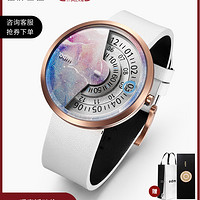odm欧迪姆正品手表创意手表男女潮流无指针概念炫酷小众情侣手表