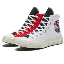 CONVERSE 匡威 All Star系列 Chuck 70 166747C 硫化鞋 (红白色、35、US3码)