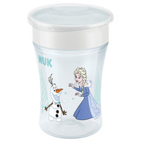 NUK宽口径婴儿儿童宝宝PP迪士尼冰雪奇缘魔术水杯 防漏学饮杯 宽口径360°啜饮 230ml 艾莎