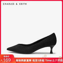 CHARLES＆KEITH CK1-60361222 女士猫跟鞋