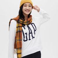 Gap 盖璞 526973 女款徽标LOGO圆领卫衣