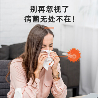 邦克仕(Benks)75%±5%酒精手机清洁棉片 一次性抑菌消毒擦手机棉片 75%酒精湿巾 独立包装100片 6*6cm