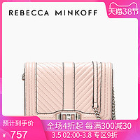 Rebecca Minkoff牛皮女包CHEVRON QUILTED LOVE链条单肩包小号