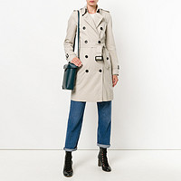 BURBERRY 博柏利 The Kensington系列 女士肯辛顿版型双排扣长款风衣