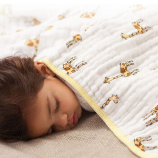 商品adenanais 美国婴儿被子宝宝盖被全棉 四季空调被纯棉纱布盖毯