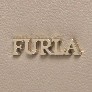 FURLA 芙拉 女士 SWING系列 裸粉色 羊皮革 S号 波纹斜挎包单肩包相机包 1044960