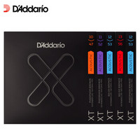 达达里奥（D'Addario）XTABR1256 青铜民谣吉他弦防锈镀膜 手感粗款12-56美产原装进口【升级版】