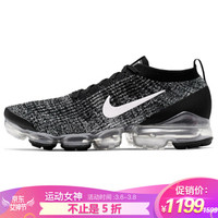耐克NIKE 男子 潮流 气垫 VAPORMAX FLYKNIT 3 休闲鞋 AJ6900-002黑色43码