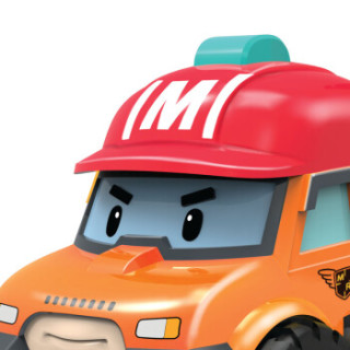 商品银辉玩具 变形警车珀利玩具动漫周边机器人-poli马克遥控越野车