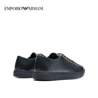 EMPORIO ARMANI 阿玛尼奢侈品男士休闲鞋 X4X238-XF332-19F BLACK-00002 6