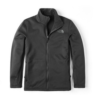 北面（the north face）19秋冬新品男士三合一保暖两件套冲锋衣外套3V9B JK3/黑色 XL