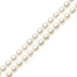 周大福（CHOW TAI FOOK）礼物优雅925银珍珠手链 T69676 17.5cm
