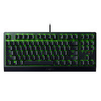20点开始、520心动礼：RAZER 雷蛇 黑寡妇蜘蛛 X 竞技版 87键 有线机械键盘键盘 黑色 雷蛇绿轴 单光