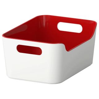 Ikea 宜家703 394 94 Variera瓦瑞拉系列收纳箱24 17cm 红色 报价价格评测怎么样 什么值得买