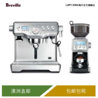 铂富Breville铂富澳洲直邮 双锅炉泵压咖啡机 意式美式 BEP920 BES920 银色 上半部分