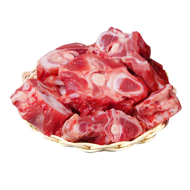 绿之邦 牛脊骨头2.5kg 牛肉进口草饲牛蝎子 5斤包邮 生鲜 *2件