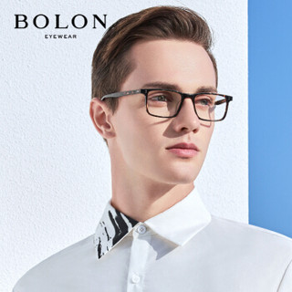 暴龙BOLON光学眼镜架王俊凯同款男女款方形板材近视光学架BJ3056+折射率1.60