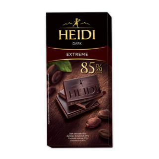 Heidi 赫蒂 特浓黑巧克力85% 80g