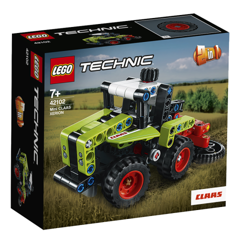 lego乐高technic机械组42102迷你拖拉机