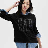 Gap 盖璞 526973 女款徽标LOGO圆领卫衣
