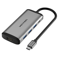 VENTION 威迅 Type-C 五合一扩展坞（USB 3.0*3、PD快充、HDMI）