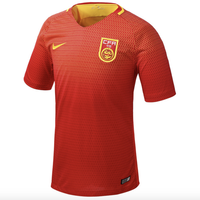 NIKE 耐克 中国国家足球队 比赛服运动短袖T恤