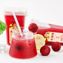 聚仙庄 冰杨梅 杨梅汁 380ml*4瓶