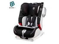 Baby first/宝贝第一 9个月-12岁isofix接口儿童安全座椅便携式 Elite耀世 紫金黑