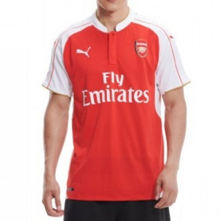 限尺码：PUMA 彪马 Arsenal 阿森纳 15-16赛季主场 男士短袖T恤
