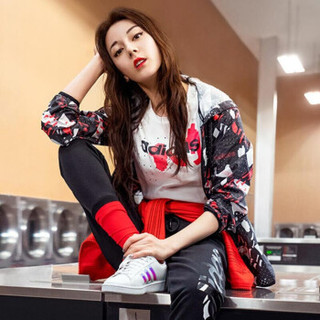 adidas 阿迪达斯 NEO 女子 休闲系列 GRAND COURT 运动 休闲鞋 EE9689白色/银金属 39码 UK6码